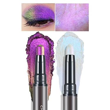 Imagem de CHARMACY Bastão de Sombra Em Creme Multicromático 2 Em 1, Maquiagem Em Bastão Iluminador de Olhos À Prova D'Água, Altamente Pigmentado, À Prova de Manchas, Vegano e Livre de Crueldade (# 901)