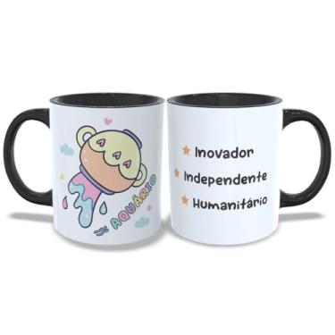 Imagem de Geek Vip, Canecas Criativas Signos Kawaii Oficial Geek Vip Modelo:Aquário