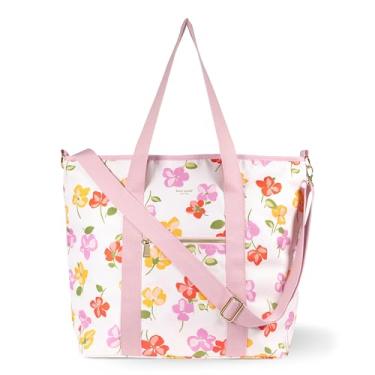 Imagem de kate spade new york Bolsa térmica térmica de grande capacidade, refrigerador de praia portátil de lado macio para mulheres com alça de ombro, amores-perfeitos de primavera, Amores-perfeitos de
