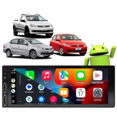 Imagem de Central Multimidia 1 Din Gol Saveiro Parati G5 2008-2012 Carplay - E-C
