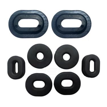 Imagem de Kit Coxim Borracha Carenagem Honda Titan Fan Cg 150 160
