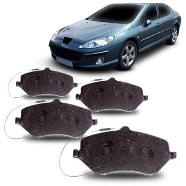 Imagem de Jogo Pastilha Freio Dianteira 407 1328 - METALSYSTEM