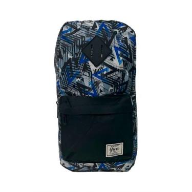 Imagem de Mochila Transversal Regulável Camuflada Estampada Cor:Azul - Genérica