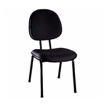 Imagem de Cadeira Fixa Executiva Zeus - Maiart, Tecido J.Serrano, Preto