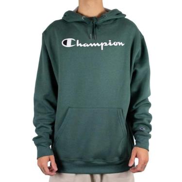 Imagem de Moletom Champion Canguru Logo Script Ink Masculino-Masculino