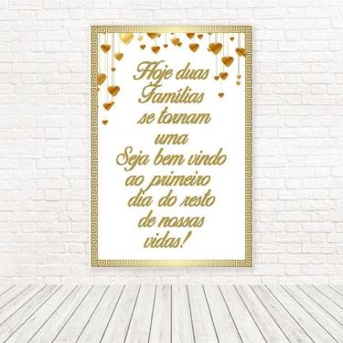 Imagem de Painel Retangular Tecido 3D Casamento 1,50X2,20 Frt-5405