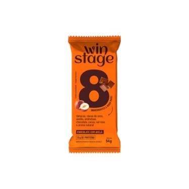 Imagem de Barra Proteica Sabor Chocolate com Avelã - Winstage - 54g