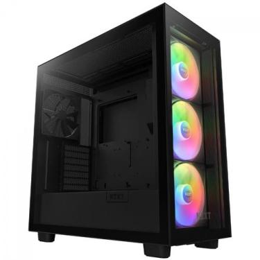 Imagem de Gabinete Gamer NZXT H7 Elite Lateral de Vidro Temperado MINI-ITX/MICRO