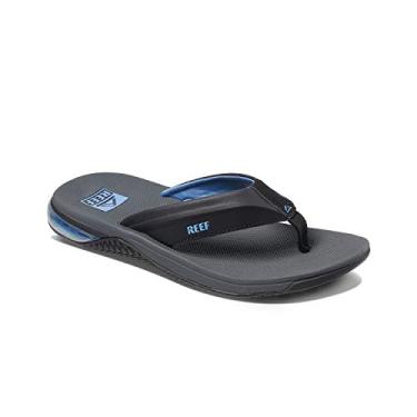 Imagem de Reef Chinelo de âncora masculino, Cinza/azul, 6