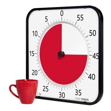 Imagem de TIME TIMER MAX - Temporizador analógico visual extragrande de 43 cm, configurações de 8 durações, faces intercambiáveis, alerta opcional, sem tique-taque alto - para crianças em sala de aula e
