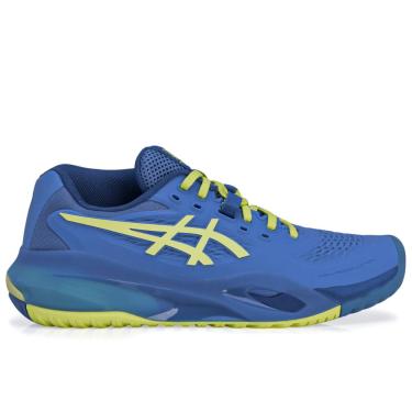 Imagem de Tênis Asics Gel Resolution X All Court Azul E Limão-38