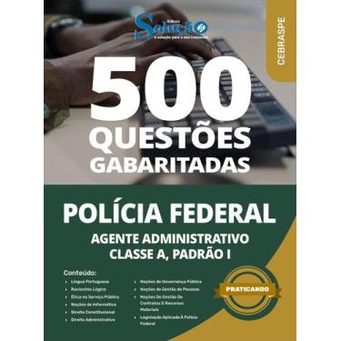 Imagem de Caderno de Questões Polícia Federal (PF) - Agente Administrativo - Cla