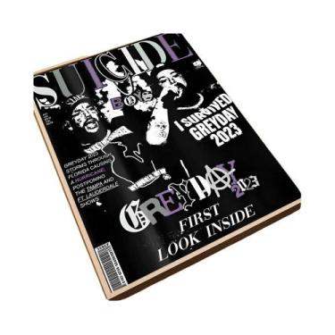 Imagem de Cantor Suicideboy Anime Poster Casa Sala de estar Quarto Bar Café Deco