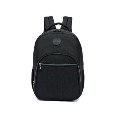 Imagem de Mochila Bolsa Reforçada Escolar Faculdade Trabalho Viagem Espaçosa - P