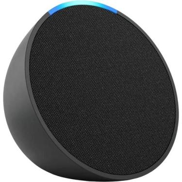 Imagem de Amazon Echo Pop Smart Speaker Assistente Virtual Alexa - Preta