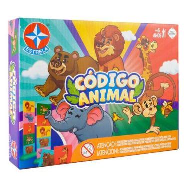 Imagem de Jogo Código Animal 2 Jogadores 32 Peças Estrela - Napolestore