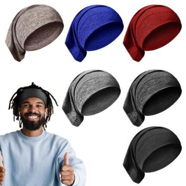 Imagem de Boné Dreadlock SATINIOR Spandex unissex 20x30cm 6 cores x6