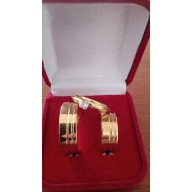 Imagem de Aliança de tungstênio  - Gr rei das alianças , 16