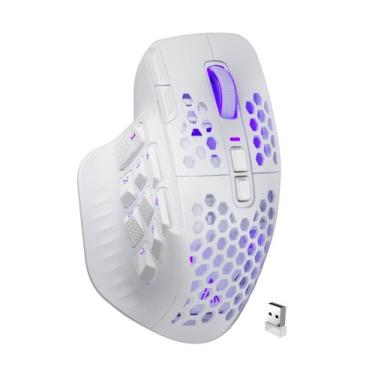 Imagem de Mouse sem fio para jogos MMO SOLAKAKA SM809 Pro 24000 DPI