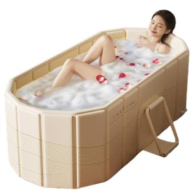 Imagem de Houtclort Banheira Dobrável para Adultos, Grande, 1,7 m, Portátil, Ideal para Espaços Pequenos - Banheira Dobrável Rápida e Sem Repetições
