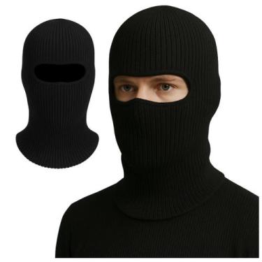 Imagem de Balaclava Touca Ninja de Lã Térmica Quentinha Para Motoqueiros e Profi