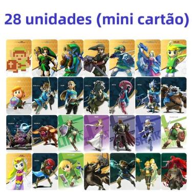 Imagem de Cartão Zelda Amiibo 2025 Para Legend of Zelda Tears of the Kingdom E B
