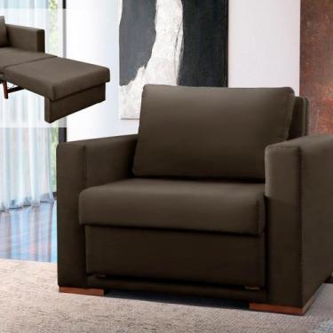 Imagem de Poltrona Cama Hermes Luxo Moderno - Castellar Móbile