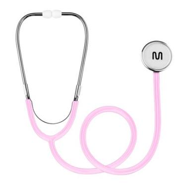 Imagem de Estetoscópio Cabeça Simples - Rosa - Multi Saúde - HC686OUT [Remanufaturado] HC686OUT