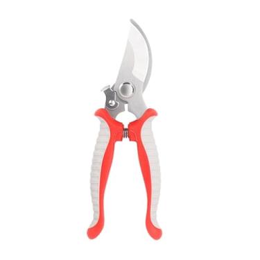 Imagem de Gralara Tesoura de poda manual para árvores Tesoura de jardinagem de poda para fazenda e jardim, Vermelho