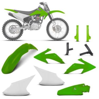 Imagem de Kit Plástico Crf 230f 2008 À 2014 - Pro tork, Verde