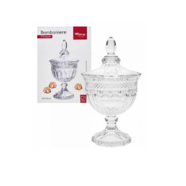 Imagem de Bomboniere Potiche Cristal Com Pé 470Ml Pitaya - Wincy