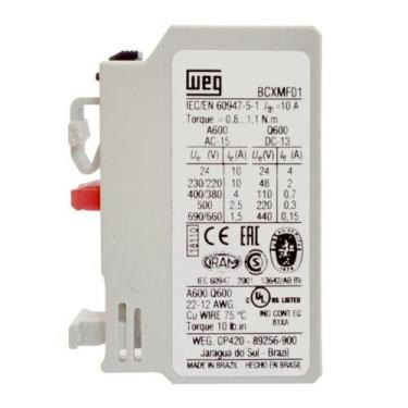 Imagem de Bloco contato frontal bcxmf01 1nf vm weg