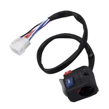Imagem de Naroote Chave do Botão do Farol Chifre, Interruptor Flexível de Training Florcel Fartlight Hort 7811-107-0000 Fácil de Usar para 125 200 250 300 380 400 450 520 EXC (Estilo três)