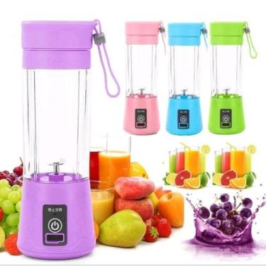 Imagem de Mini Liquidificador Mixer batedor de vitaminas e sucos - BESTLIFE