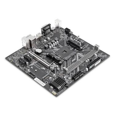Imagem de Placa-Mãe Get AM4 B450M DDR4 AMD Ryzen HDMI M.2 SATA 3 USB - GOLDENTEC