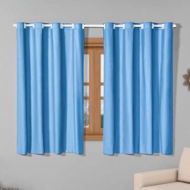 Imagem de Cortina Blackout 2,80m x 1,60m Bloqueia A Luz para Sala Quarto Janela 