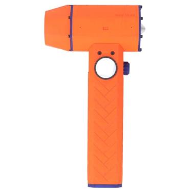 Imagem de Domary Ventilador de Ar Portátil Elétrico Alta Pressão Turbo Fan Tela LCD 32000mAh Bateria para Limpeza Poeira Neve Inflar Preto (Plugue nos EUA)