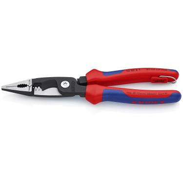 Imagem de KNIPEX - 13 82 8 T BKA Tools - Alicate de instalação elétrica, 12,14 AWG, multicomponente, fixação presa (13828TBKA)
