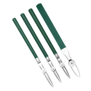 Imagem de Tachiuwa Caneta de máscara fluida 4x, ferramenta de desenho de linha fluida, desenhos técnicos, 4 tamanhos, caneta de régua de arte, ferramenta de desenhista