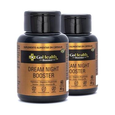 Imagem de 2x Dream Night Booster GoHealth 90 cápsulas