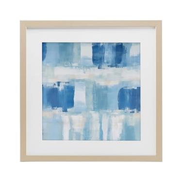 Imagem de Stupell Industries Impressão emoldurada de vidoeiro azul e branco Visionaries design sob vidro por Irena Orlov, 13 x 13