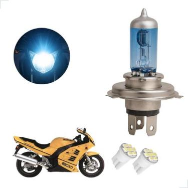 Imagem de Lâmpada Halógena Super Branca H4 para Moto SUZUKI RF 600 R 1993 1994 1