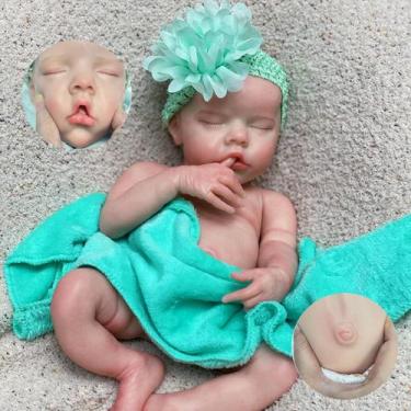 Imagem de Reborn Baby Doll OtardDolls, realista, 45 cm, totalmente em silicone