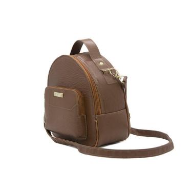 Imagem de Mochila E Bolsa Transversal Yara Lanrry Marrom