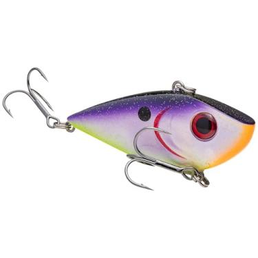 Imagem de Tungstênio Strike King Red Eye Shad 2 Tap 1/2 oz. Isca de manivela Lipless, Roxo Real, Royal Purple, 0.05