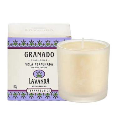 Imagem de Vela Perfumada Aromática de Ambientes Lavanda Terrapeutics Granado 180