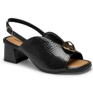 Imagem de Sandália Salto Bloco Mississipi MF261 Feminina - Marrom