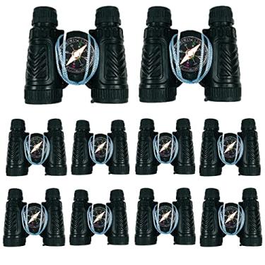 Imagem de Toyvian 10 Peças Telescópio Monocular Com Bússola, Brinquedo De Pirata Para Acampamento, Binóculos Compactos, Brinquedos Educativos Crianças, Lembrancinhas Festa Aniversário