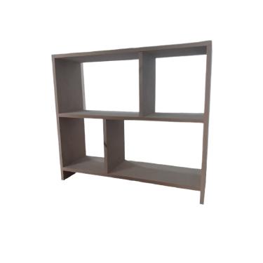 Imagem de Rack Nicho Aparador Sala Quarto Escritório Mdf Natural