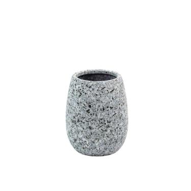 Imagem de Porta-escova em cerâmica granilite cinza